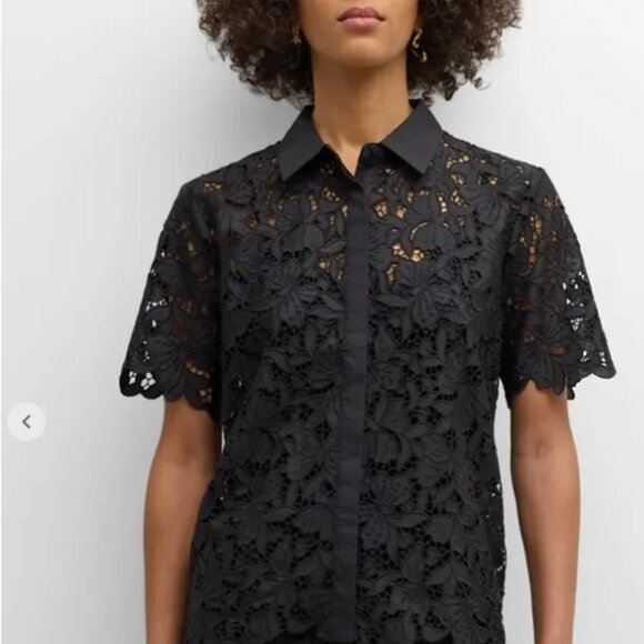 Johnny Was 2 Pc. Lace Shirt & Camisole NWT - Picture 2 of 16